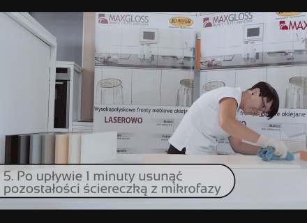 Maxgloss - akrtylowe fronty w połysku, oklejane laserowo Częstochowa